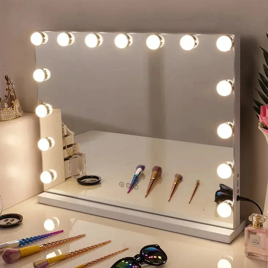 Lustro Kosmetyczne Hollywood LED 10x