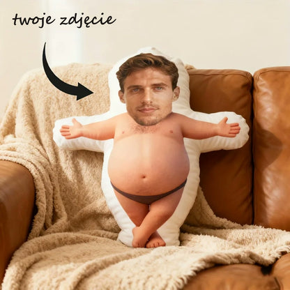 Poduszka ze zdjeciem twarzy - twoje zdjecie na poduszce
